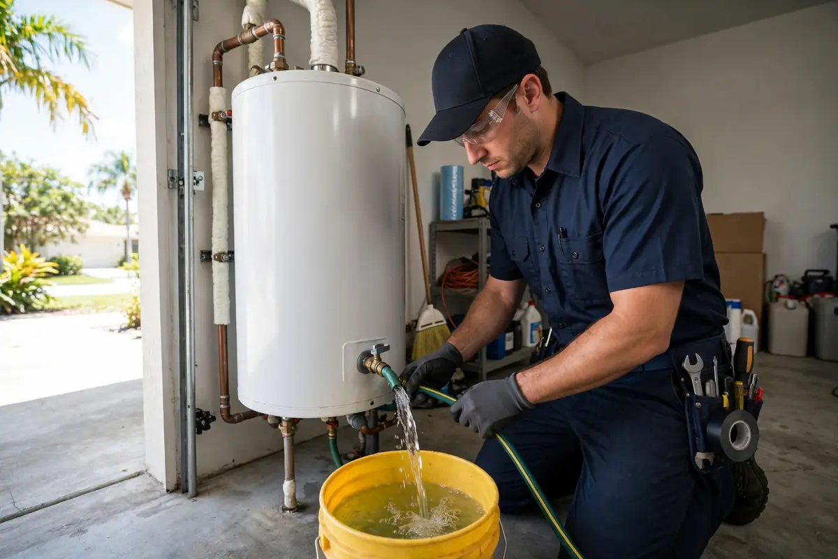Cómo drenar el calentador de agua para prevenir fugas