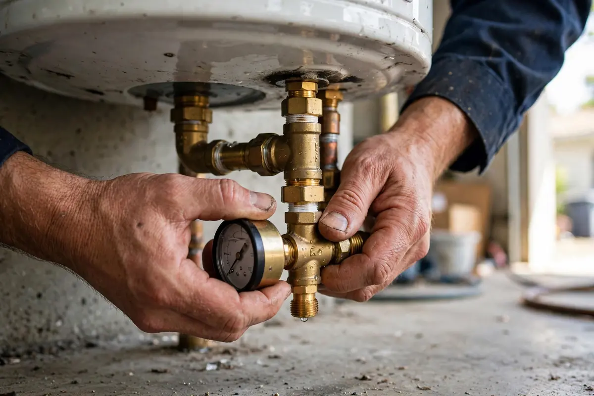 High Water Pressure and Water Heater Leak Risk