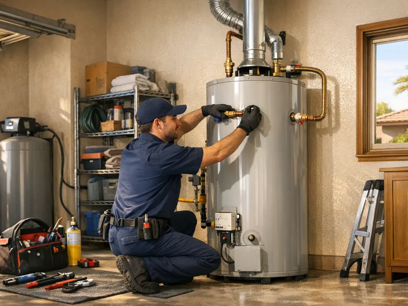 Tank Water Heater Leak Repair in Brandon FL