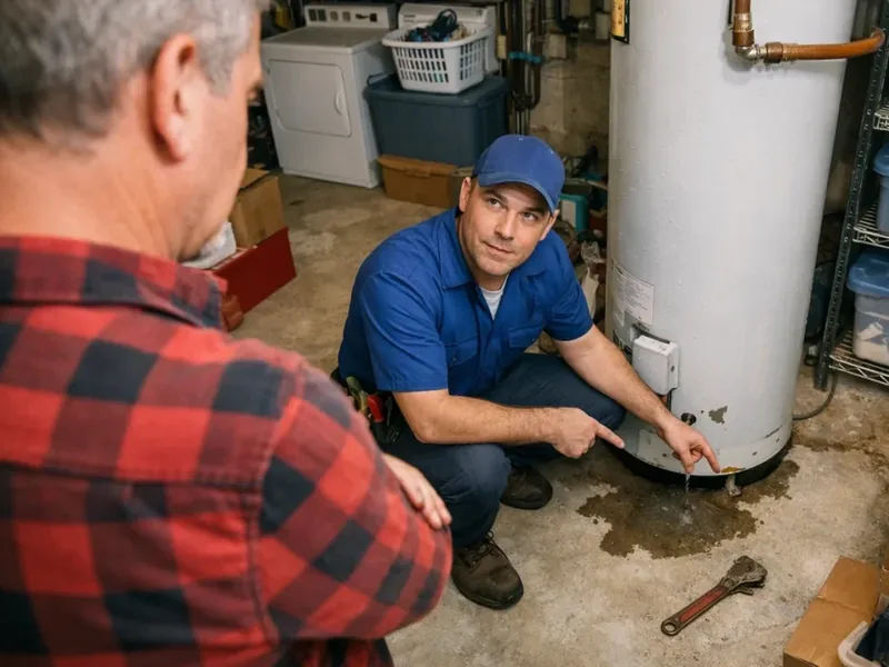 Water Heater Leak Detection in Wimauma FL